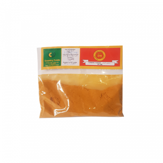 COUNTRY FOOD TURMERIC POWDER 100G