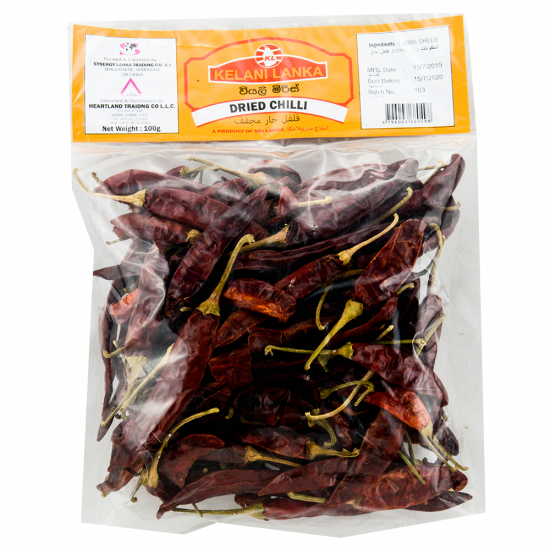 KELANI LANKA DRIED CHILLI 100G