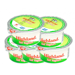 Highland  Set Yoghurt x 5 pack 