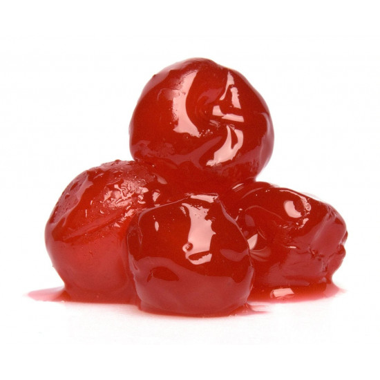 CANDIED RED CHERRIES 200G