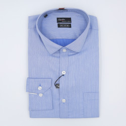 Signature Achiever's Choice Formal Blue Long Sleeve Shirt