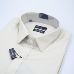 Signature Achiever's Choice Formal Beige Long Sleeve Shirt
