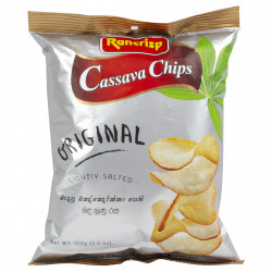 Rancrisp ORIGINAL Cassava chips - Lightly Salted 100G