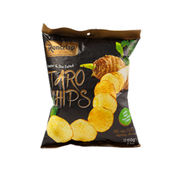 Rancrisp Taro Chips - Salt and Paper 60G