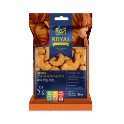 Royal BBQ Cashew Nuts Pack 50g