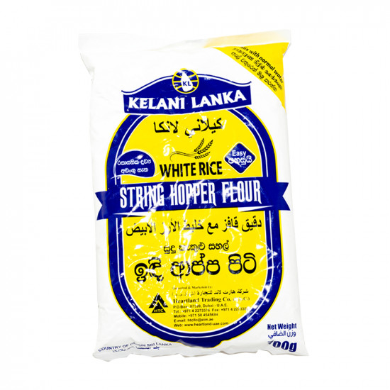 KELANI LANKA STRING HOPPER FLOUR WHITE 700G