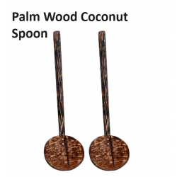 Palm Wood Coconut Spoon