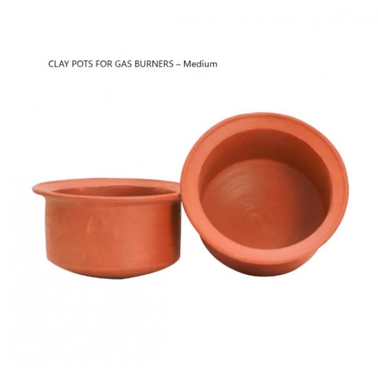 Clay Pots For Gas Burners – Medium