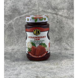 MD REAL STRAWBERRY JAM WITH FRUIT 500G - REGULAR