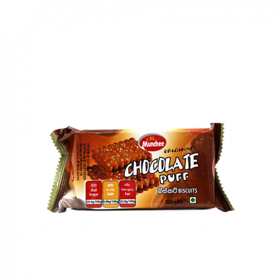 MUNCHEE CHOCOLATE PUFF 100GM