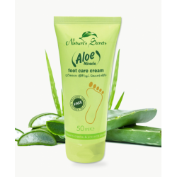 NATURE'S SECRETS ALOE MIRACLE FOOT CARE CREAM 50ML