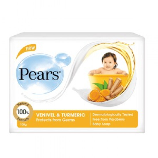 PEARS VENIVAL AND TURMERIC BABY SOAP 90G