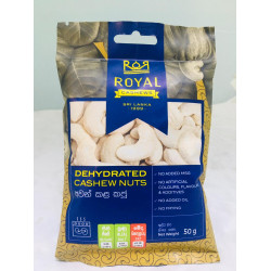 Royal Dehydrated Cashew Nuts Pack 50g
