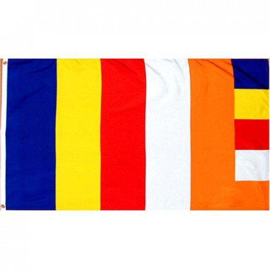 BUDDHIST FLAG (15" x 22")