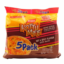 Prima Kottu Mee Instant Noodles (Hot & Spicy) 5pack